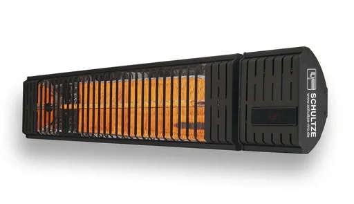 "IR-Heizstrahler, dimmbar mit Fernbedienung, 2500W 230V, IP54, schwarz image"