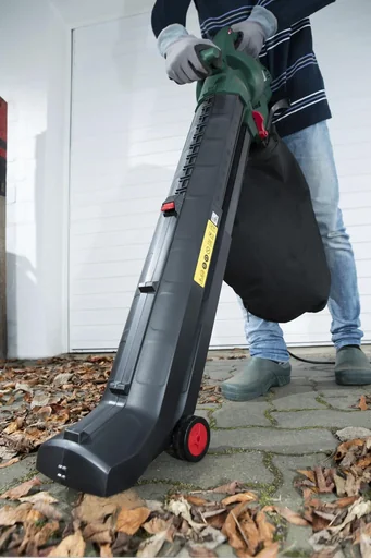 "4 in 1 Elektro Laubsauger, 3000 Watt + Zusatz-Fangsack image"