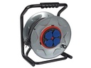 PROFI-KABELTROMMEL MIT 'ANTI-TWIST'-SYSTEM - NEOPREN - 40 m - 3G2.5 - 4 STECKDOSEN - SCHUTZKONTAKT (DEUTSCHES SYSTEM)