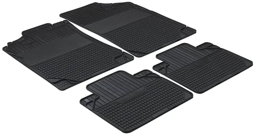"Auto Gummimatte Easyfit - 4-teilig Gr. 1 - 2 Vordermatten 65 x 49 cm, 2 Rückmatten 40 x 45 cm, zuschneidbar image"