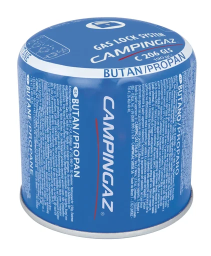 "C 206 GLS, Stech-Gaskartusche, Gasgemisch 80/20 Butan / Propan,190 g image"