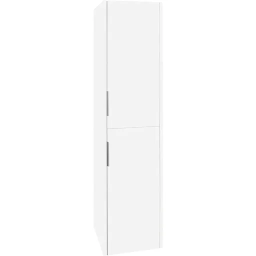 "Bolo Bade Hoher Schrank Knock down li/rechts 160x35x35 hooggl wt image"