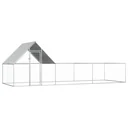 Hühnerstall 6x2x2 m Stahl verzinkt