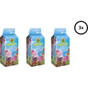 Sana Blumenerde - 25L - für Balkon und Terrasse - 50% heller - 3 Stück