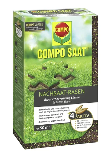 "Nachsaat-Rasen - 1000 g, für 50 m² image"