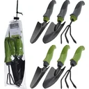 Pro Garden Tools 3er-Set: kleine Schaufel, große Schaufel und Harke