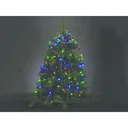 Vellight Weihnachtsbeleuchtung - für Weihnachtsbäume bis zu 240 cm - 330 LEDs - Mehrfarbig - Innen & Außen