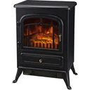 Elektrokamin Standkamin 1850 Watt Schwarz
