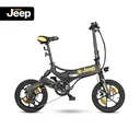 Unisex Fold E-Bike, 16 Zoll, 7-Gang Kettenschaltung, black, FR 6020