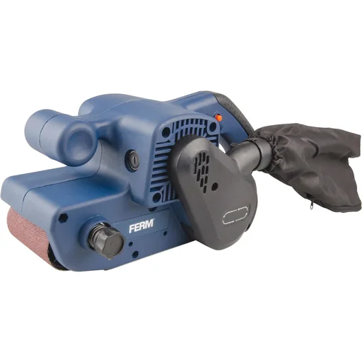 "BSM1024 Bandschleifer 950W - Variable Bandgeschwindigkeit - Schnellwechelsystem - Inkl. Schleifband (P80) und Staubfangs image"