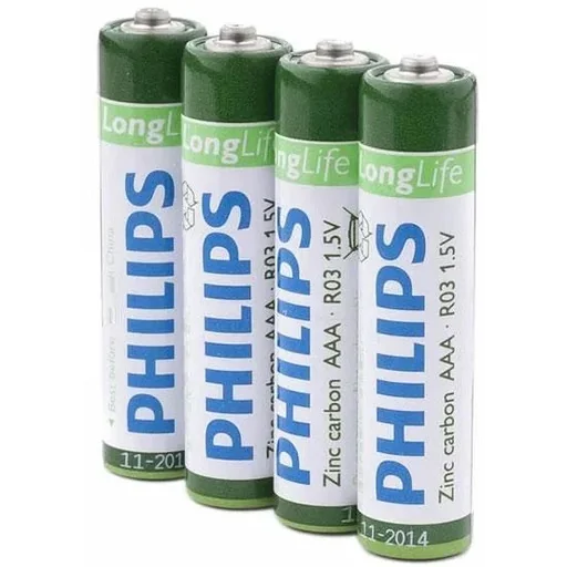 "Philips AAA-Batterien (4 Stück) image"