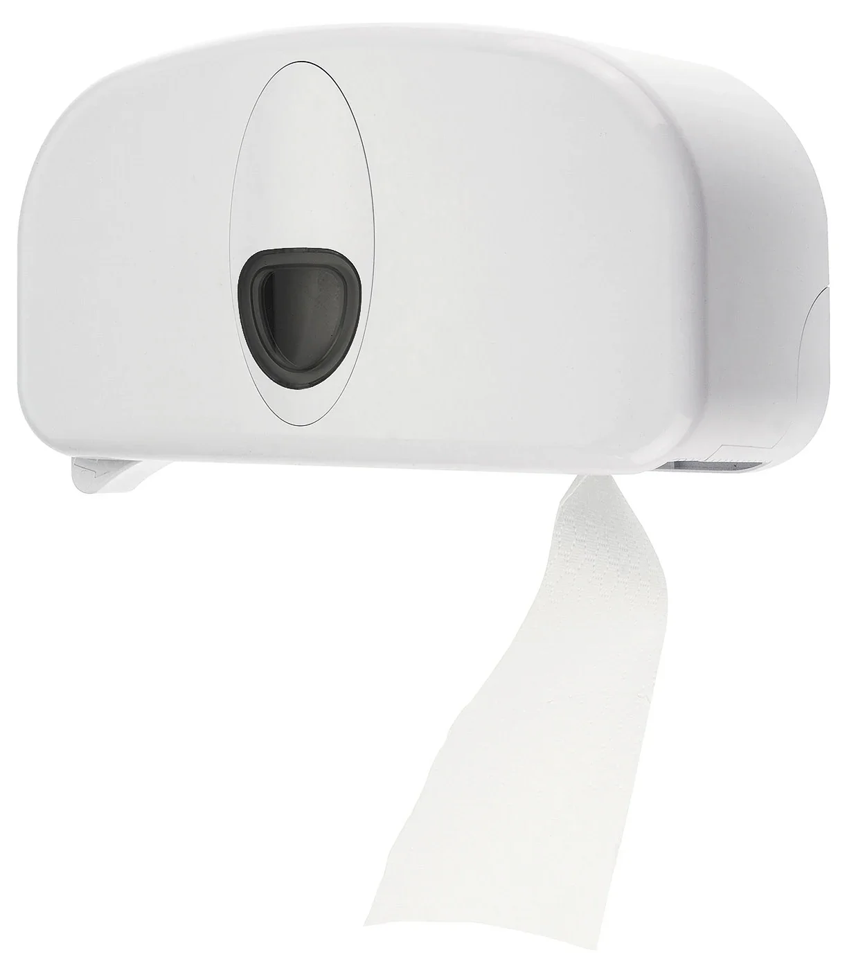 "Toilettenpapierhalter, Klopapierhalter, Toilettenpapierspender - PQ20SDuo, für 2 Systemrollen, Kunststoff image"