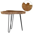 Couchtisch 60-70x45 cm Teak
