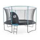 Genius Trampolin blau/schwarz Ø427 cm