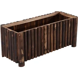 Hochbeet L100 x W40 x H40cm Pflanzkasten Gemüsebeet Holz