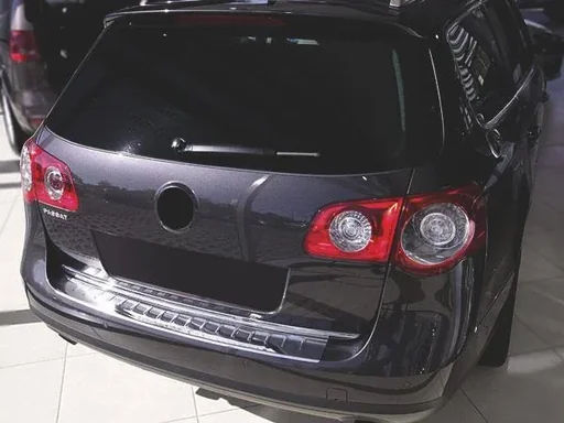 "Ladekantenschutz VW Passat B6 Limousine Baujahr 2005-2010/ Edelstahl image"