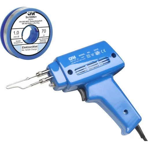 "Elektrische Lötpistole - 100 Watt / 300 °C mit Lötdraht image"