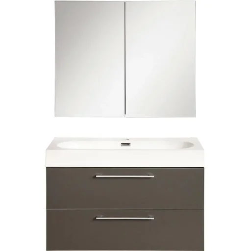 "Shallow Badezimmermöbel 60cm - anthrazit image"