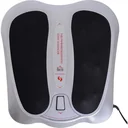 Shiatsu Fußmassagegerät Elektrisch Wärmefunktion Reflexzonenmassage Fußmassage 2 Modi Silber