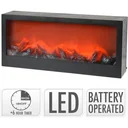 Klassischer Kamin mit LED - Timer inklusive - 45 x 20 cm