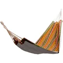 Mehrpersonen Hängematte 200x100cm Familien 150kg Gelb-grün-rot