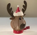 LED Weihnachtsfigur Rudolf