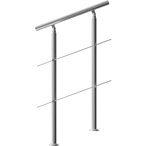 "Handlauf Edelstahl 80cm 2 Streben image"
