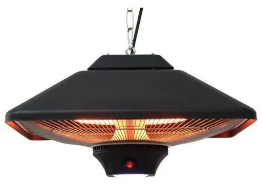 "Heizstrahler mit Fernbedienung LED Beleuchtung 2000W image"