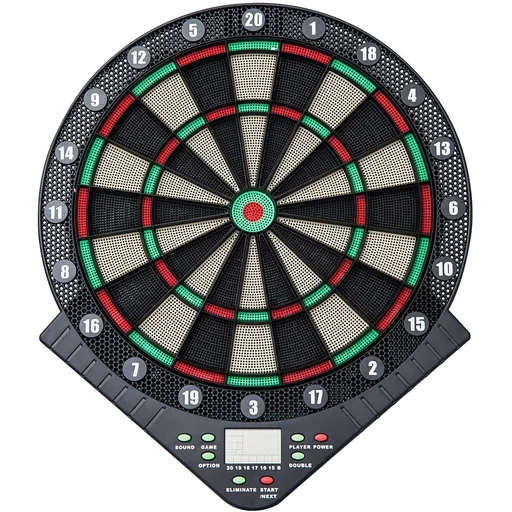 "Elektrische Dartscheibe Dartboard Profi Dart Scheibe 8 Spieler image"