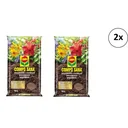 Sana 2 Stück 10L Blumenerde - Universal - 100 Tage Betrieb