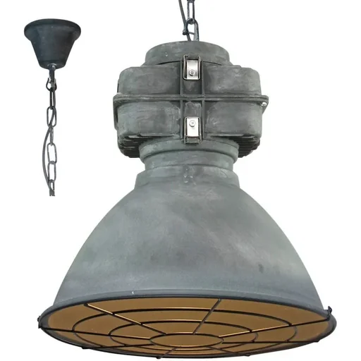 "Hangleuchte Anouk XL met rooster 93680/70 beton 48 cm image"