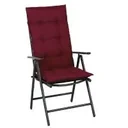 Set aus 6 Kissen Vanamo rot 129x53x10cm