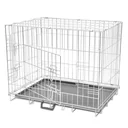 Zusammenklappbare Hundehütte M Metall