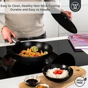Performance Series Wokpfanne - Wok mit Deckel - 28 cm - Schwarz