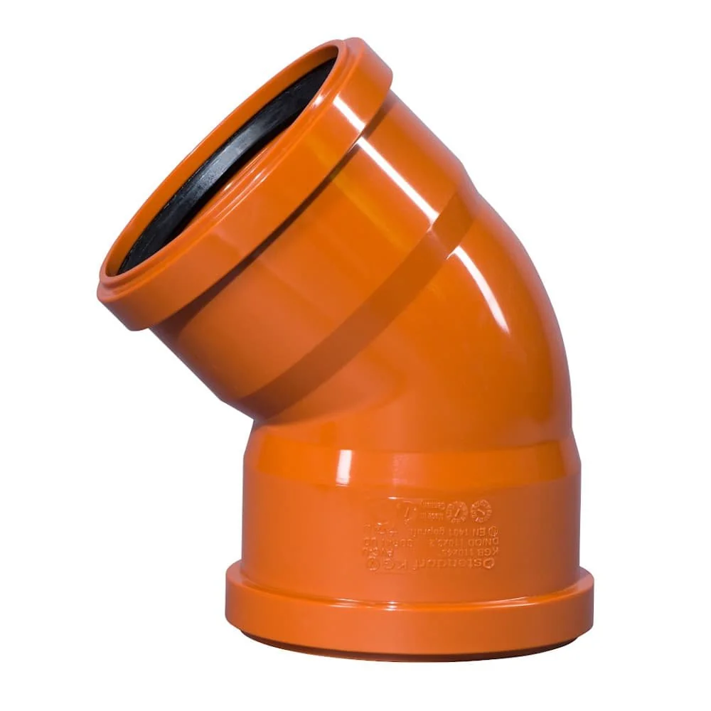 KG Bogen DN 110, 45 Grad