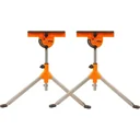 Triton Multifunktionsrollenständer MSA200 - 180° drehbar - Max 100 kg - 80x80x107 cm - 2er Set