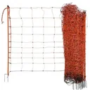 Ovi-Netz orange 90 cm, Einzelpfosten, 50 m