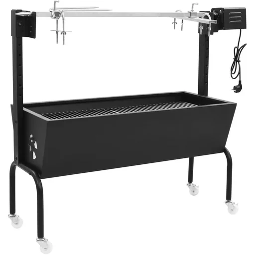 "BBQ Rotisserie elektrisch Edelstahl image"