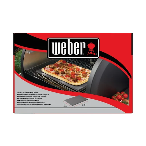 "Glasierter Pizzastein rechteckig 44 x 30 cm image"