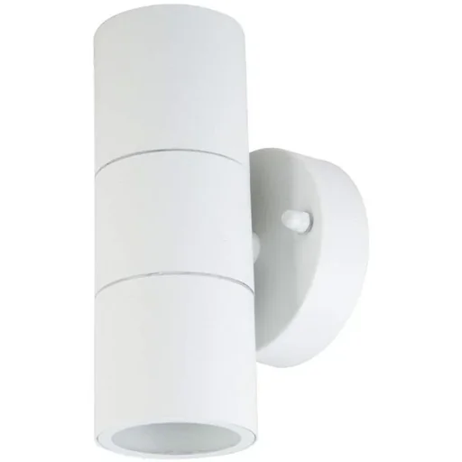 "VT-7622 Wandleuchte für Außen Auf/Ab - GU10 - Edelstahl - Weiß - IP44 image"