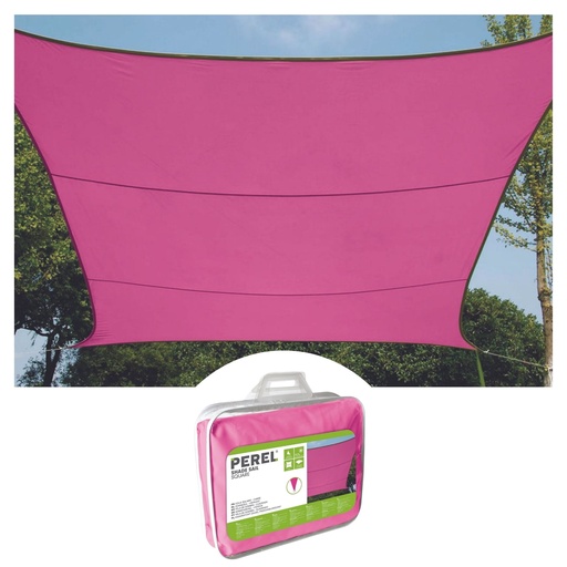 "sonnensegel - quadratisch - 3.6 x 3.6 m - fuchsia image"