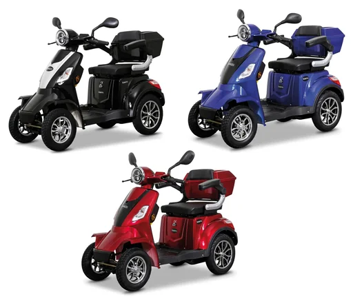 "E-Quad 25 V. 2 rot - 1.000 Watt + Straßenverkehrszulassung image"
