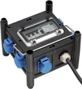 Kompakter Gummi-Stromverteiler BSV 3 FI/16-7 IP44