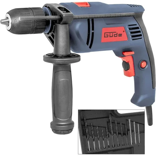 "Schlagbohrmaschine SDM710E - 710W - Inkl. Bohrer und Koffer image"