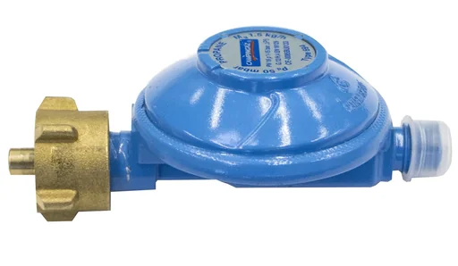 "Regler 50 mbar - 1 Abgang, Durchfluss 1,5 kg/h, für Butan/Propan, 1/4'' Linksgewinde image"