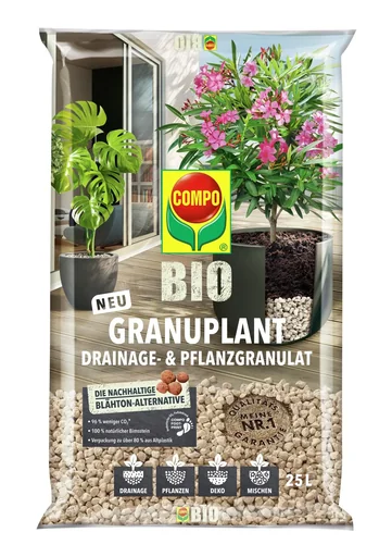 "BIO GRANUPLANT Drainage- & Pflanzgranulat 25 Liter image"