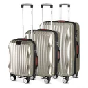 Hartschalenkoffer-Set Ikarus Champagne M/L/XL
