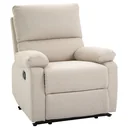 Liegesofa Relaxsessel Liegesessel TV Sessel Einzelsofa 150° neigbar Fernsehsessel Leinen 79 x 92 x 97 cm