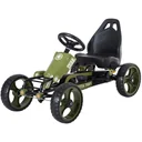 Tretauto Go Kart Tretfahrzeug ab 3 Jahre Grün 105 x 54 x 61cm