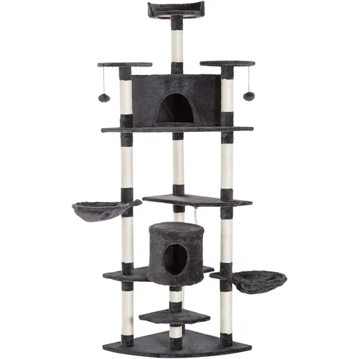 "Kratzbaum 200 cm mit Sisal und Plüsch image"